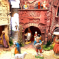Presepe Borgo con terrazzi, per statuine 6, 8 e 10 cm Presepe Borgo con terrazzi, per statuine 6, 8 e 10 cm