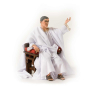 Ponzio Pilato cm 30 con trono - Statue Pasquali Ponzio Pilato cm 30 con trono - Statue Pasquali