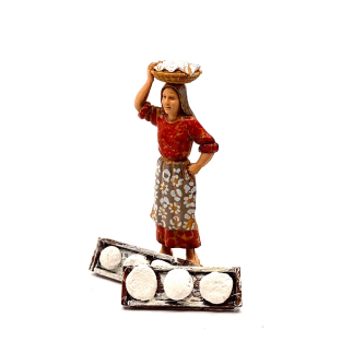 Tavola con pagnotte da cuocere per statuine 8-10 cm