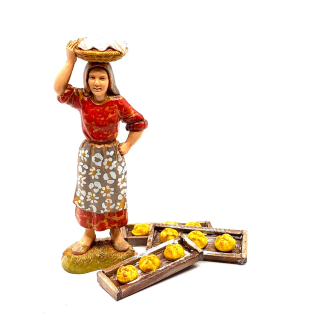 Tavola con rosette per statuine 8-10 cm