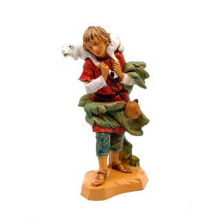 Buon pastore - Statue Fontanini cm 12