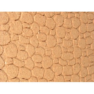 Pannello sughero muro irreg. pietre medie cm. 22x35 