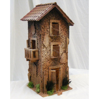 Casa rurale con balcone