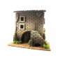 Casa N con scala piccola per figure 6 cm