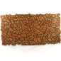 Lastricato modulare marrone 32 x 17 cm