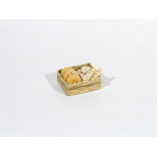 Cassettina in paglia con pane - piccola