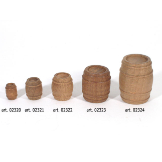 Botte in legno cm. 1,7