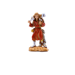 Pastore con agnello cm 3,5 - Statuine Landi Moranduzzo