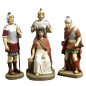Coronazione di spine di Gesù - Set 4 statue - Pasqua - Serie 12-13 cm Coronazione di spine di Gesù - Set 4 statue - Pasqua - Serie 12-13 cm