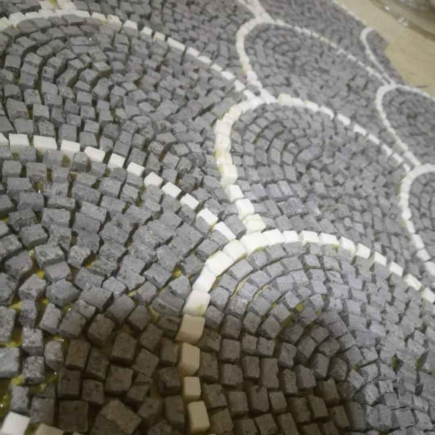 Sanpietrini in miniatura grigi 6 x 6 mm (bustina 50 pz)