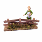 Staccionata per presepi in legno cm 14x3x4 Staccionata per presepi in legno cm 14x3x4