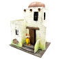 Casa per presepe palestinese con terrazzo - statuine 10 cm Casa per presepe palestinese con terrazzo - statuine 10 cm